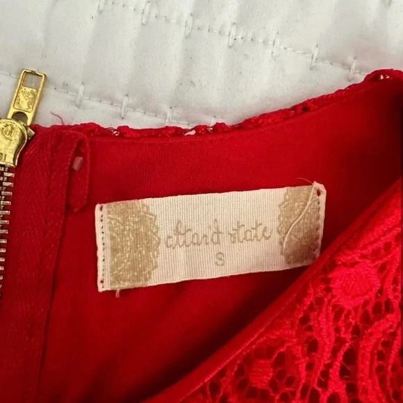 NWT Altar'd State Red Lace Dress - Picture 3 of 5